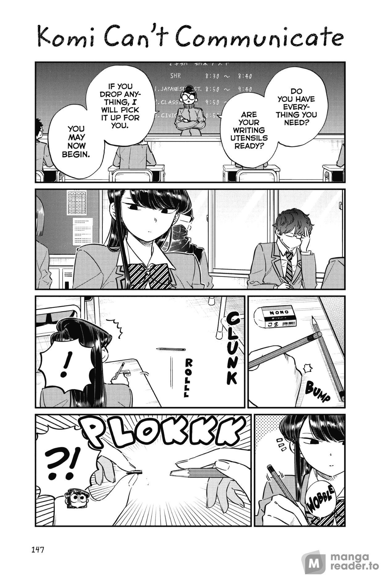 Komi Can’t Communicate, Chapter 82 image 1